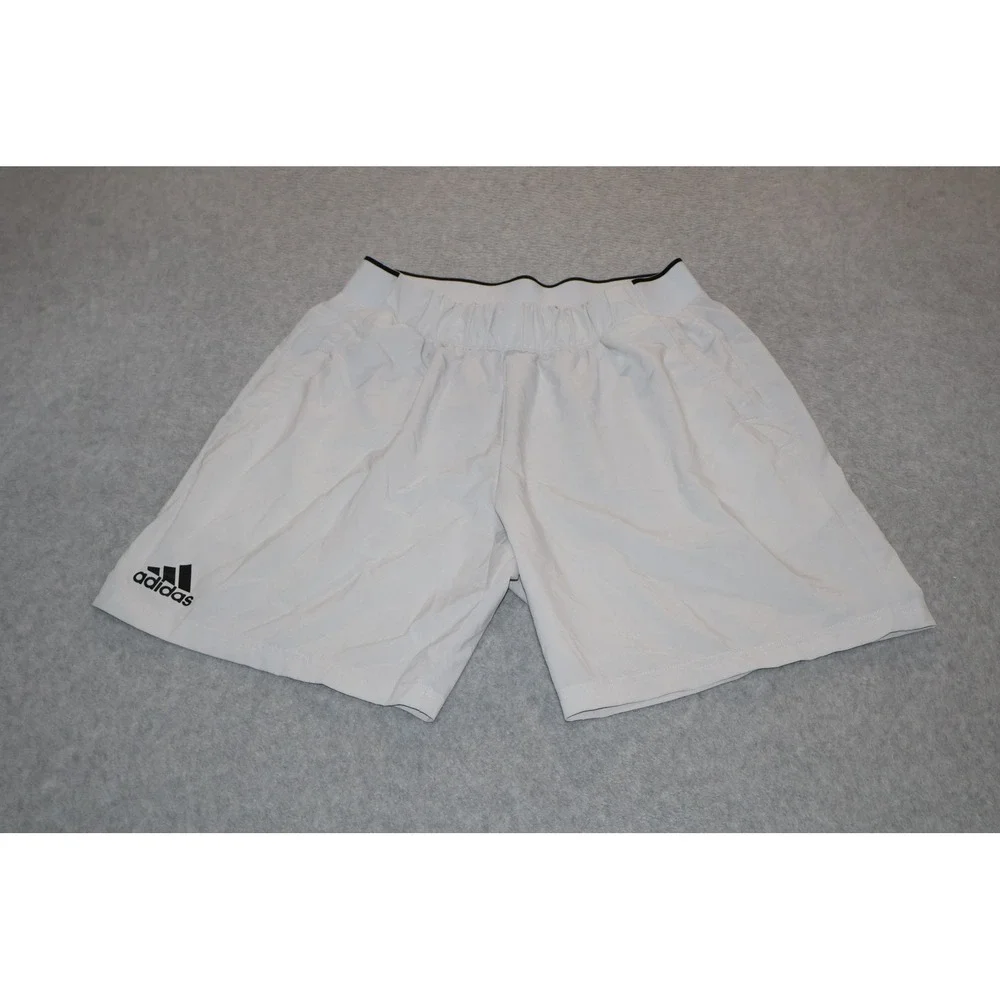 Adidas Shorts Men Medium White Athletic Gym Training 7